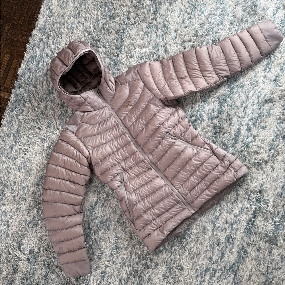 Arc’teryx Cerium LT Hoody in Desert Salt - Picture 1 of 3